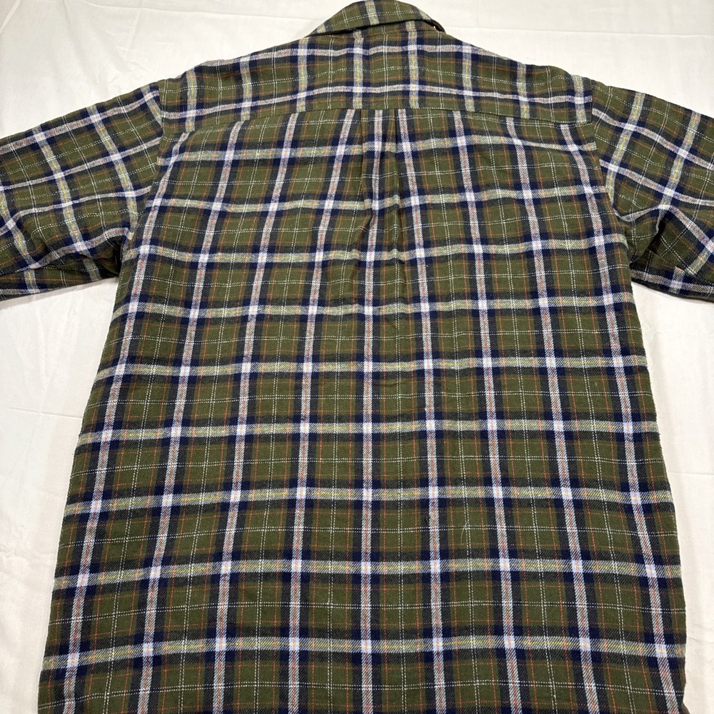 FLANNEL SHERPA LINED LEVIS Mens Medium Shacket JACKET FLAP‎ POCKETS COAT - Picture 9 of 10
